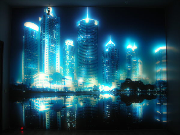 Mur de tension lumineux Mur de tension lumineux