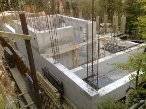 Construction de coffrage pour maison à ossature Construction de coffrage pour maison à ossature