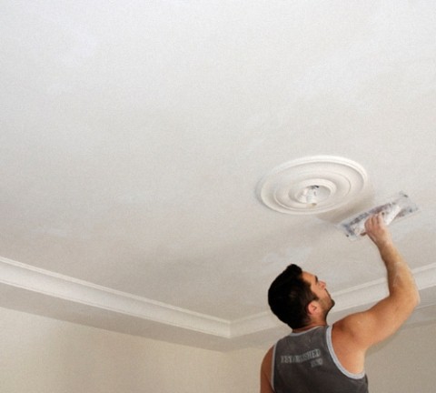Mastic de plafond en plâtre Mastic de plafond en plâtre