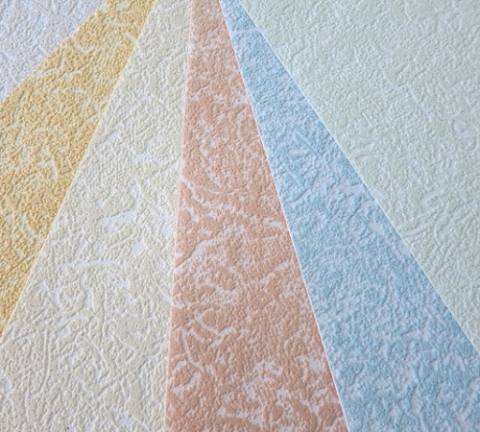 Papier peint blanc et teinté pour la peinture. Papier peint blanc et teinté pour la peinture.