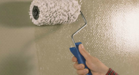 Peinture brillante pour papier peint. Peinture brillante pour papier peint.