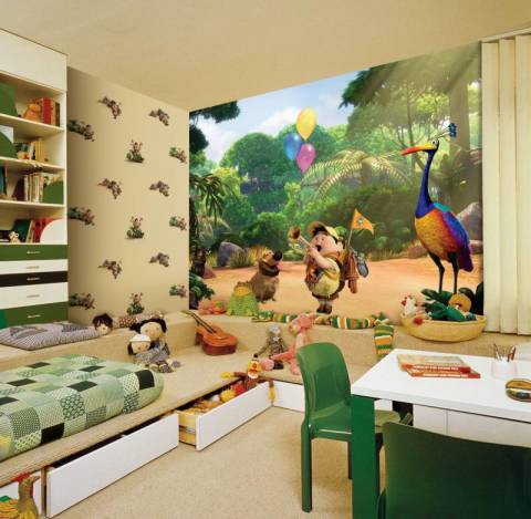 Papier peint coréen dans la chambre de l'enfant Papier peint coréen dans la chambre de l'enfant