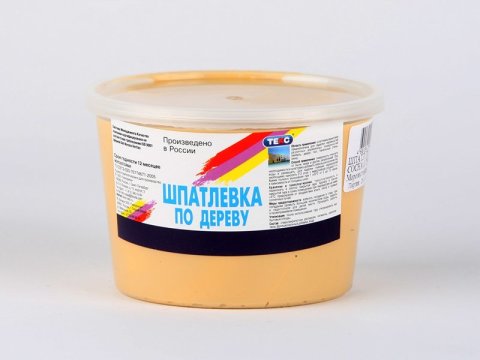 Mastic latex sur bois