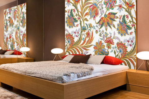 Panneau en tissu pour une chambre Panneau en tissu pour une chambre