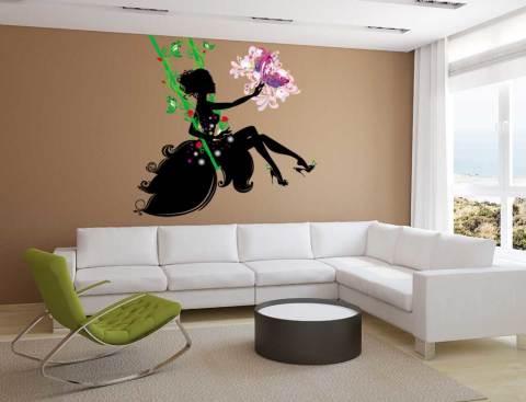 Autocollant mural en vinyle sur photo Autocollant mural en vinyle sur photo