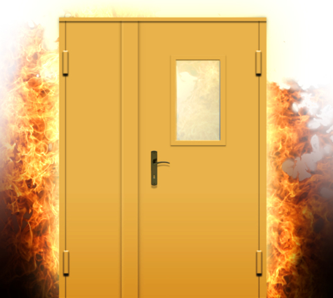 Portes en matériau ignifuge