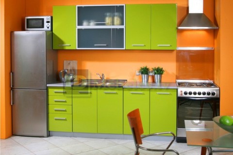 Couleur orange pour les murs de la cuisine Couleur orange pour les murs de la cuisine