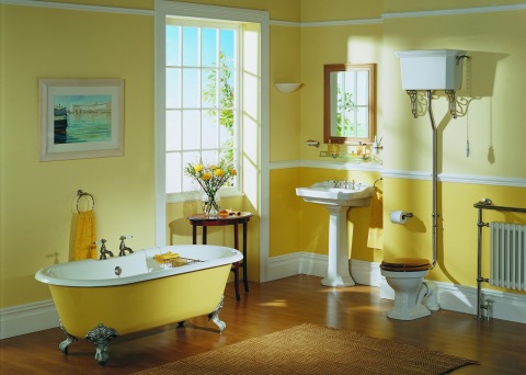 Saturation des couleurs différente dans la salle de bain Saturation des couleurs différente dans la salle de bain