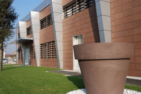 Photocéramique de façade