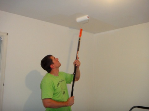 Peinture de plafond bricolage