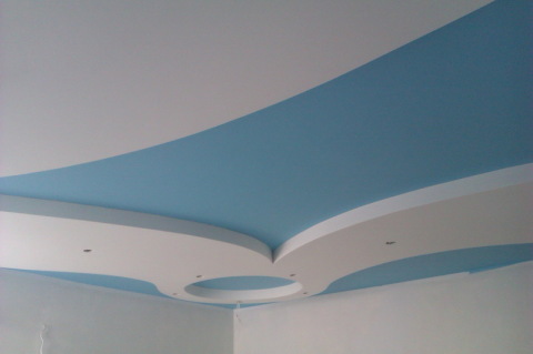Plafond à faire soi-même peint - pas de stries ou de stries