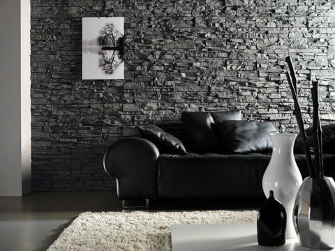 Salon dans des tons gris Salon dans des tons gris