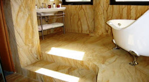 Plancher de salle de bain flexible Plancher de salle de bain flexible