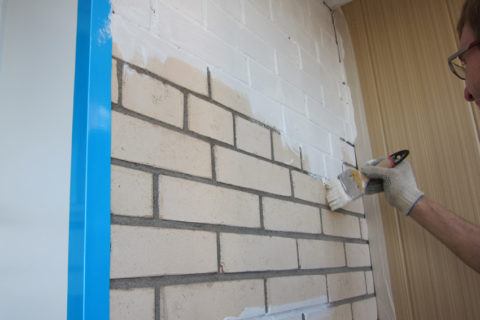 Peinture murale en brique de silicate Peinture murale en brique de silicate