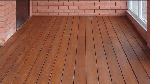 Plancher en bois peint Plancher en bois peint
