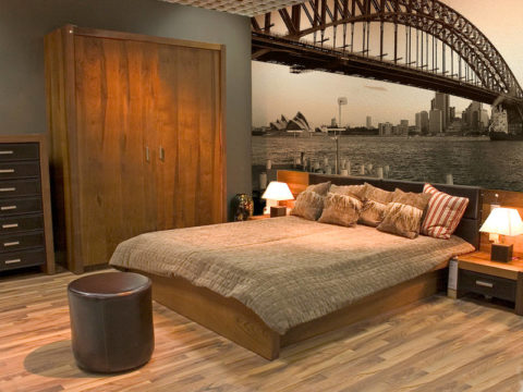 Intérieur de chambre moderne Intérieur de chambre moderne
