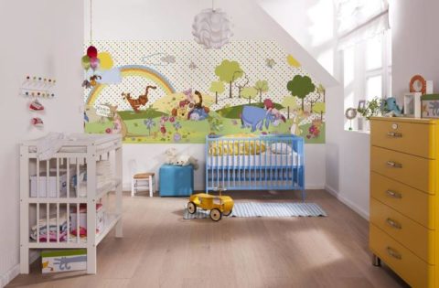 Chambre lumineuse pour le nouveau-né Chambre lumineuse pour le nouveau-né