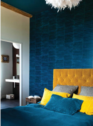 Papier peint velours textile Papier peint velours textile