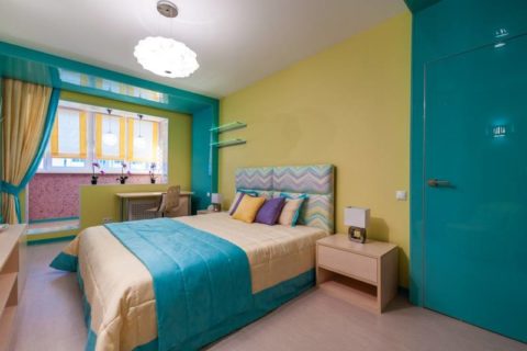 Intérieur lumineux de la chambre Intérieur lumineux de la chambre