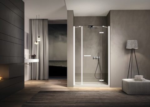 Douche dans une niche Douche dans une niche