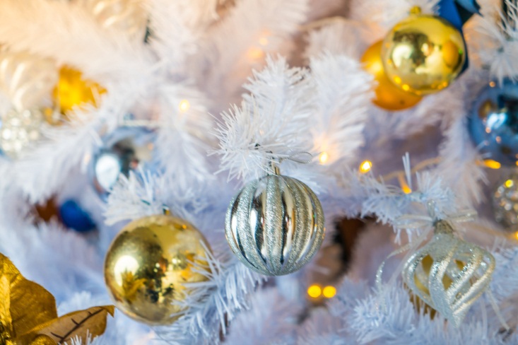 sélection d'arbres de Noël artificiels