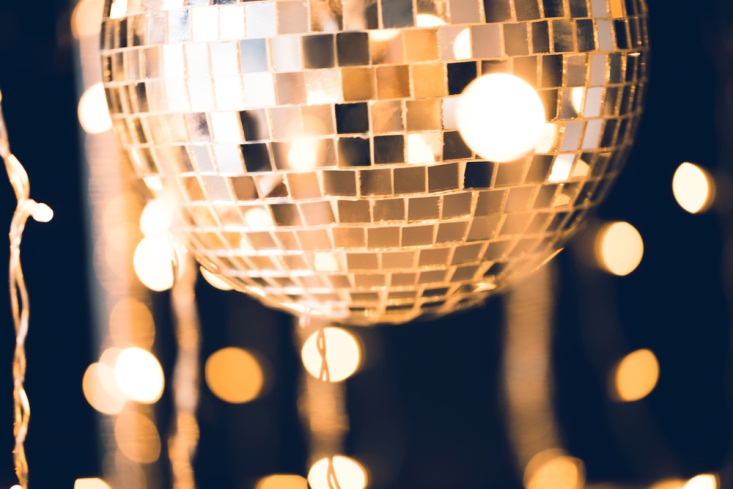 boule disco pour le nouvel an