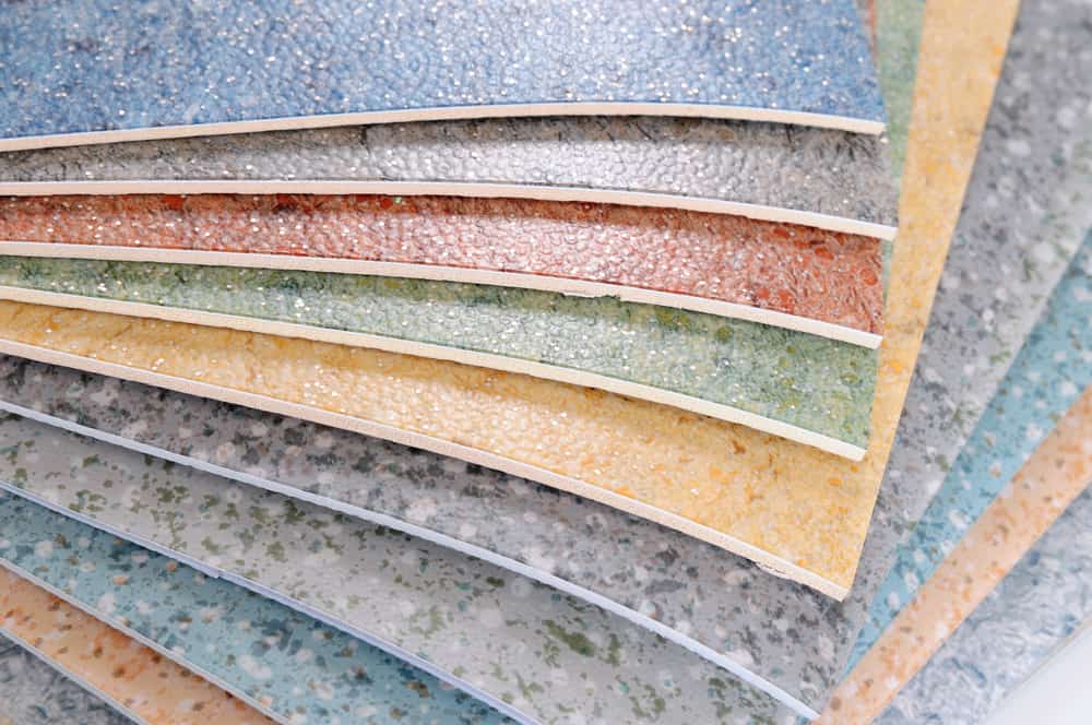 plancher avec linoléum